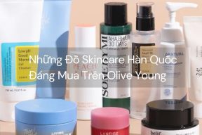 Những Đồ Skincare Cho Da Dầu Mụn Trên Olive Young