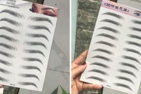 Tin vui dành cho team hậu đậu với miếng dán chân mày 3D thật đến từng sợi