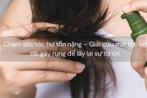 Chăm sóc tóc hư tổn nặng – Giải cứu mái tóc xơ rối, gãy rụng để lấy lại sự tự tin