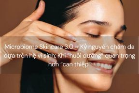Microbiome Skincare 3.0 – Kỷ nguyên chăm da dựa trên hệ vi sinh: Khi “nuôi dưỡng” quan trọng hơn “can thiệp”