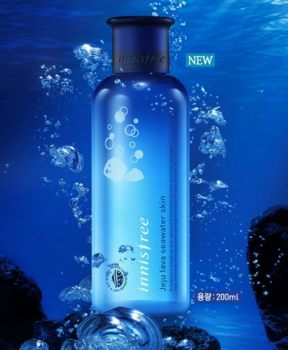 Nước Hoa Hồng Dưỡng Ẩm Innisfree Jeju Lava Seawater Ampoule Skin 200ml