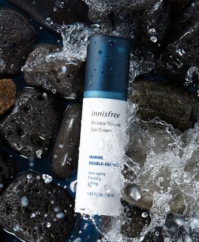Kem Dưỡng Mắt Chiết Xuất Rong Biển Jeju Innisfree Wrinkle Science Eye Cream 30ml