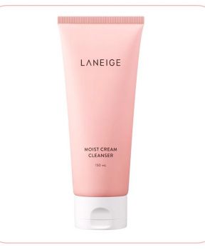 Sữa Rửa Mặt Giúp Dưỡng Ẩm Cho Da Luôn Ẩm Mịn, Mềm Mại Laneige Moist Cream Cleanser 150ml