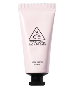 Kem Lót 3CE Back To Baby Pore Velvet Primer