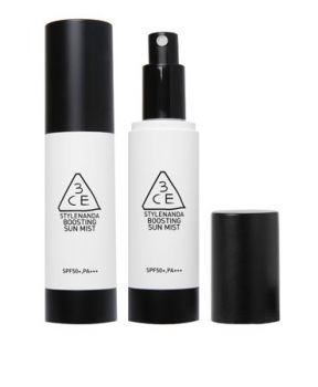 Xịt Chống Nắng 3CE Boosting Sun Mist SPF50+ PA+++