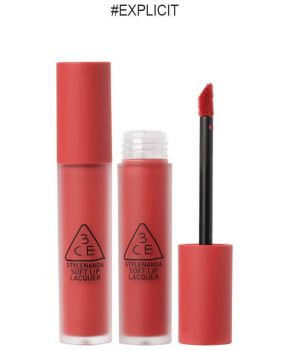 Son kem 3CE soft lip lacquer