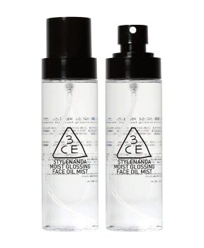 Xịt Khoáng 3CE Moist Glossing Face Oil Mist