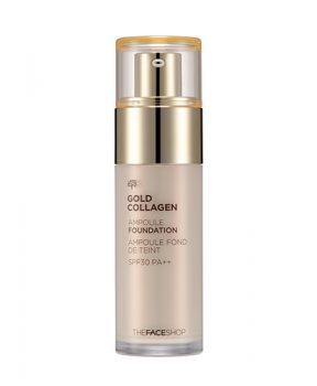 Kem Nền The Face Shop Gold Collagen Ampoule Makeup Base SPF30 PA+ +