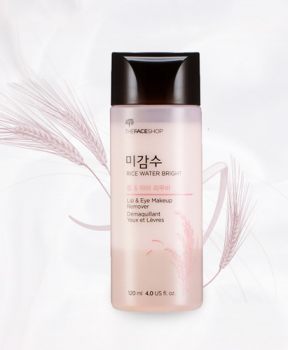 Tẩy Trang Mắt Và Môi The Face Shop Rice Water Bright Lip And Eye Remover