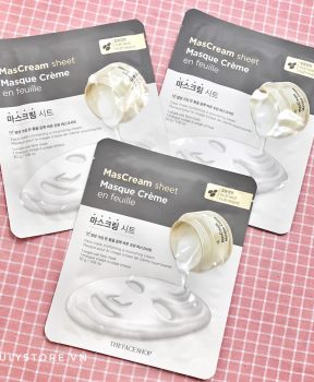 Mặt Nạ The Face Shop MasCream Sheet Masque Creme