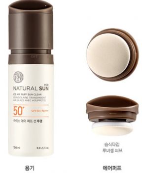 Natural Line Eco Air Air Puff Line Transparent SPF5O + PA +++