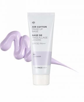 Kem Lót The Face Shop Makeup Base Air Cotton Make Up Base SPF30 PA++