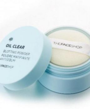 Phấn Phủ Dạng Bột The Face Shop Ơil Clear Blotting Powder Poudre Matifiante