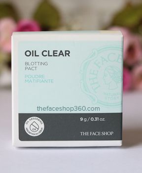 Phấn Bột The Face Shop Oil Clear Blotting Pact