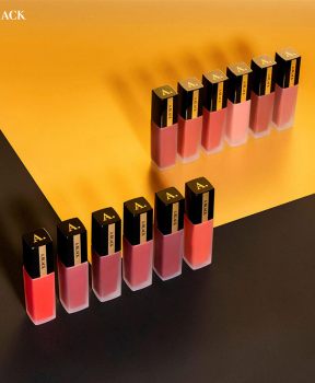 Son Kem Lì A.Black 01 Lux Red Màu Đỏ Cam 8g