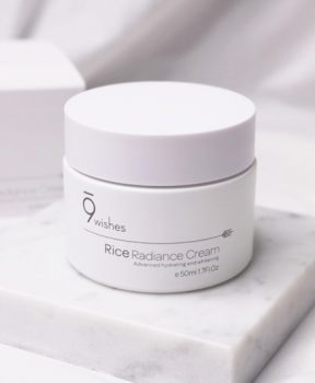 Kem Dưỡng 9Wishes Chiết Xuất Gạo Cấp Ẩm & Làm Sáng Da 50ml Rice Radiance Cream