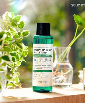 Nước Hoa Hồng Some By Mi Cho Da Mụn 150ml Miracle Toner AHA- BHA-PHA 30 Days