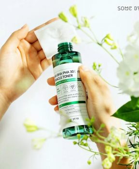 Combo Some By Mi Nước Hoa Hồng + Tinh Chất Cho Da Mụn 2 Món Miracle Toner AHA- BHA-PHA 30 Days 150ml + AHA-BHA-PHA 30 Days Miracle Serum 50ml