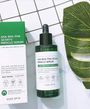 Tinh Chất SOME BY MI Cho Da Mụn 50ml AHA-BHA-PHA 30 Days Miracle Serum