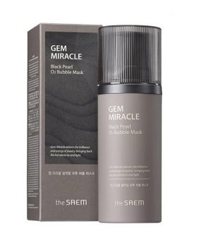 Mặt Nạ Rửa The Saem Gem Miracle Black Pearl O2 Bubble Mask