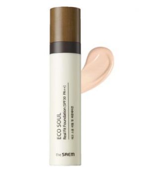 Kem Nền The Saem Eco Soul Real Fit Foundation SPF30 PA++