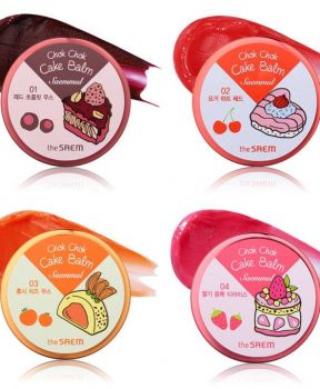 Son Dưỡng The Saem Chok Chok Cake Balm