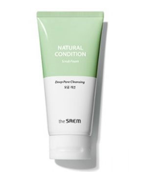 Sữa Rửa Mặt The Saem Natural Condition Scrub Foam Deep Pore Cleansing