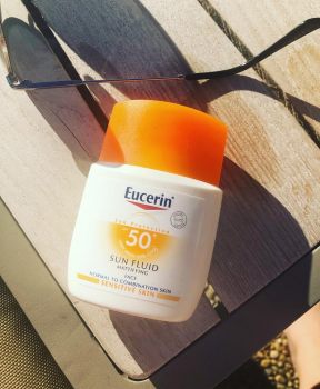 Eucerin Sun Fluid Mattifying SPF 50+ – Kem Chống Nắng Cho Da Nhạy Cảm, Mụn – 50ml
