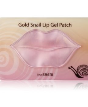 Mặt Nạ Môi The Saem Gold Snail Lip Gel Patch