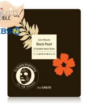 Mặt Nạ The Saem Miracle Black Pearl O2 Bubble Mask Sheet