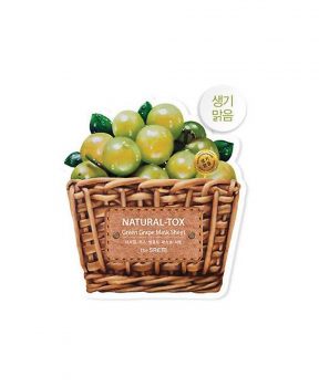 Mặt Nạ The Saem Natural Tox Green Grape Mask Sheet