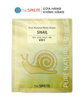 Mặt Nạ The Saem Pure Natural Mask Sheet Ginseng