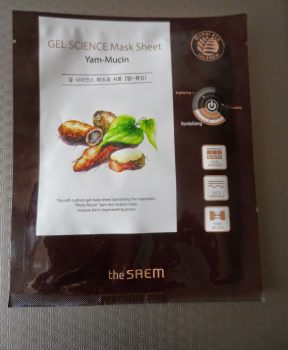 Mặt Nạ The Saem Gel Science Mask Sheet Yam Mucin