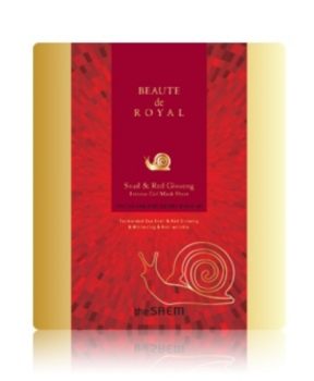 Mặt Nạ The Saem Snail & Red Ginseng Intense Gel Mask Sheet