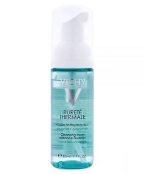 Vichy Pureté Thermale Cleansing Foam Radiance Revealer – Sữa rửa mặt bảo vệ da khỏi tác động từ môi trường – 50ml
