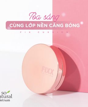Phấn Nước Trang Điểm So'Natural Lâu Trôi, Căng Bóng 13g