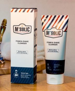 Sữa Rửa Mặt SNP Tạo Bọt & Cạo Râu Cho Nam 150ml