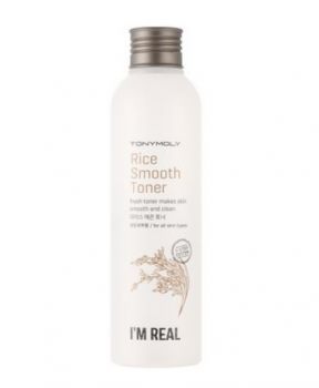 Nước Hoa Hồng Tonymoly I'm Real Rice Smooth Toner