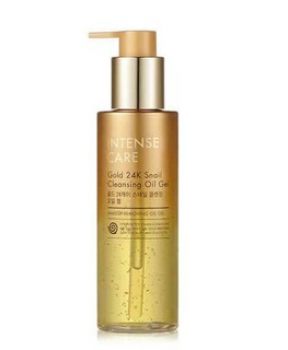 Dầu Tẩy Trang Tony Moly Intense Care Gold 24K Snail Cleansing Oil Gel