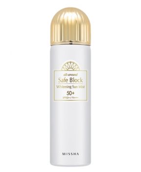 Xịt Chống Nắng Missha All-Around Safe Block Whitening Sun Mist SPFBSO+ PA+t++