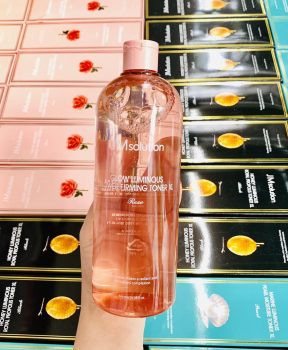 Nước Cân Bằng JMsolution Hoa Hồng Dưỡng Ẩm Sáng Da 600ml