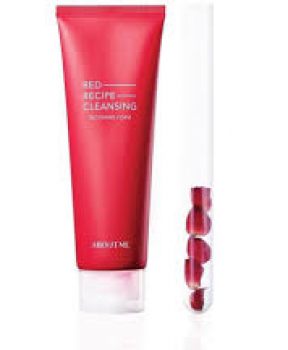 Sữa Rửa Mặt Tạo Bọt About Me Red Recipe Cleansing Blooming Foam