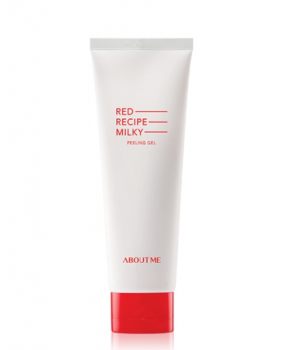 Tẩy Da Chết About Me Red Recipe Milky Peeling Gel