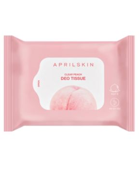 Khăn Ướt Aprilskin Clear Peach Deo Tissue