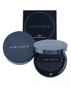 Phần Nước Aprilskin Black Magic Snow Cushion SPFBO+ PA+++