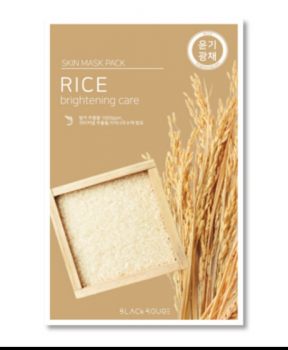 Mặt Nạ Giấy Black Rouge Skin Mask Pack Rice