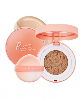 Phấn Nước Black Rouge Peach Cover Velvet Cushion