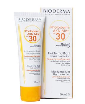 Kem Chống Nắng Bioderma Photoderm AKN Mat SPF30