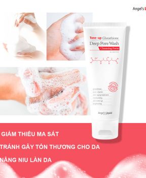 Sữa Rửa Mặt Angel's Liquid Làm Sạch, Dưỡng Sáng Da 120ml