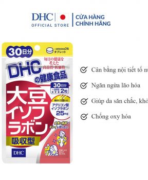 Viên Uống DHC Mầm Đậu Nành Gói 30 Ngày 60 Viên 